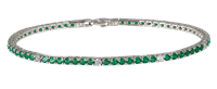 Bracciale Rosso Amante Uomo Argento 925 in Argento Zircone UBRT251EWL - UBRT251EWL